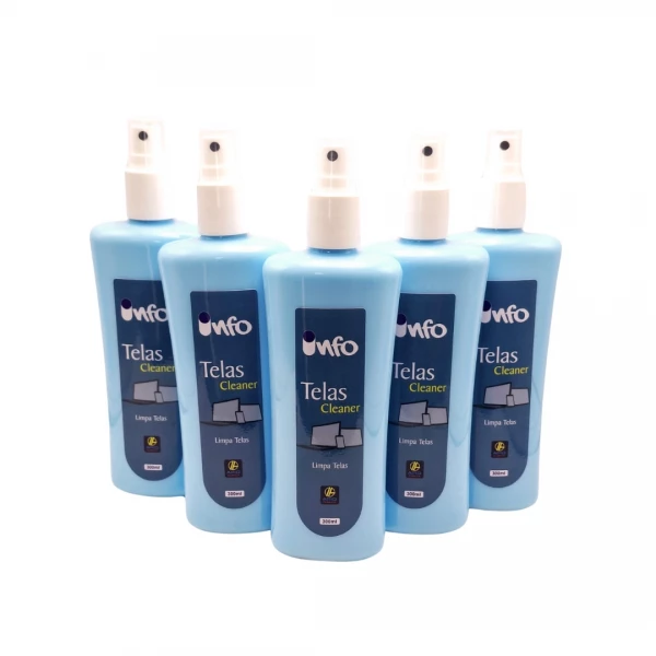 Apiq Tela - Limpeza de telas 300 ml - Com 5  Unidade 