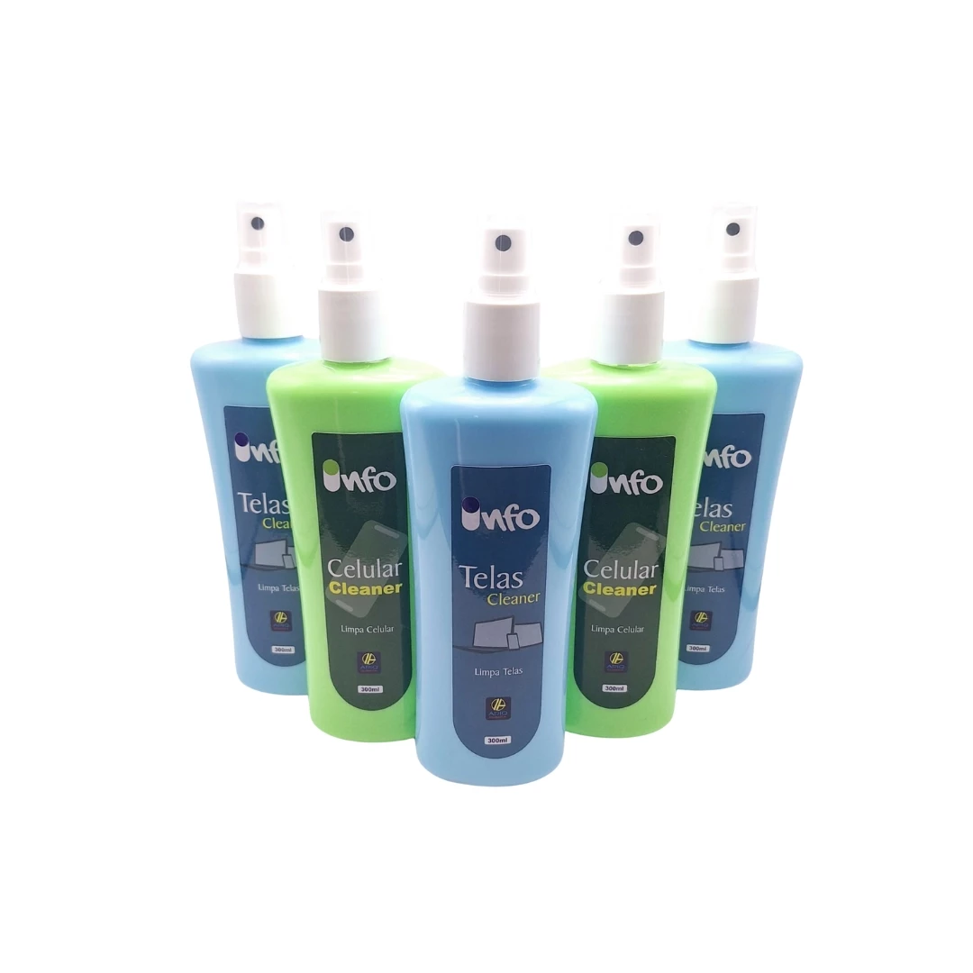 Kit - Limpeza Geral - 3 Apiq Telas + 2 Apiq Celular - 300 ml 