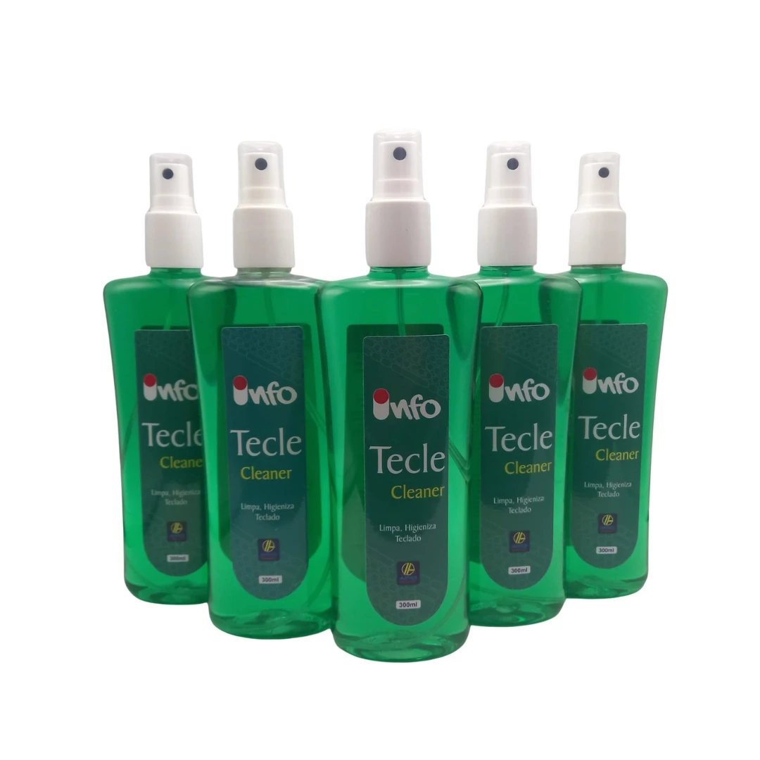 Apiq Tecle- Limpa teclado 300 ml - Com 5 Unidade 