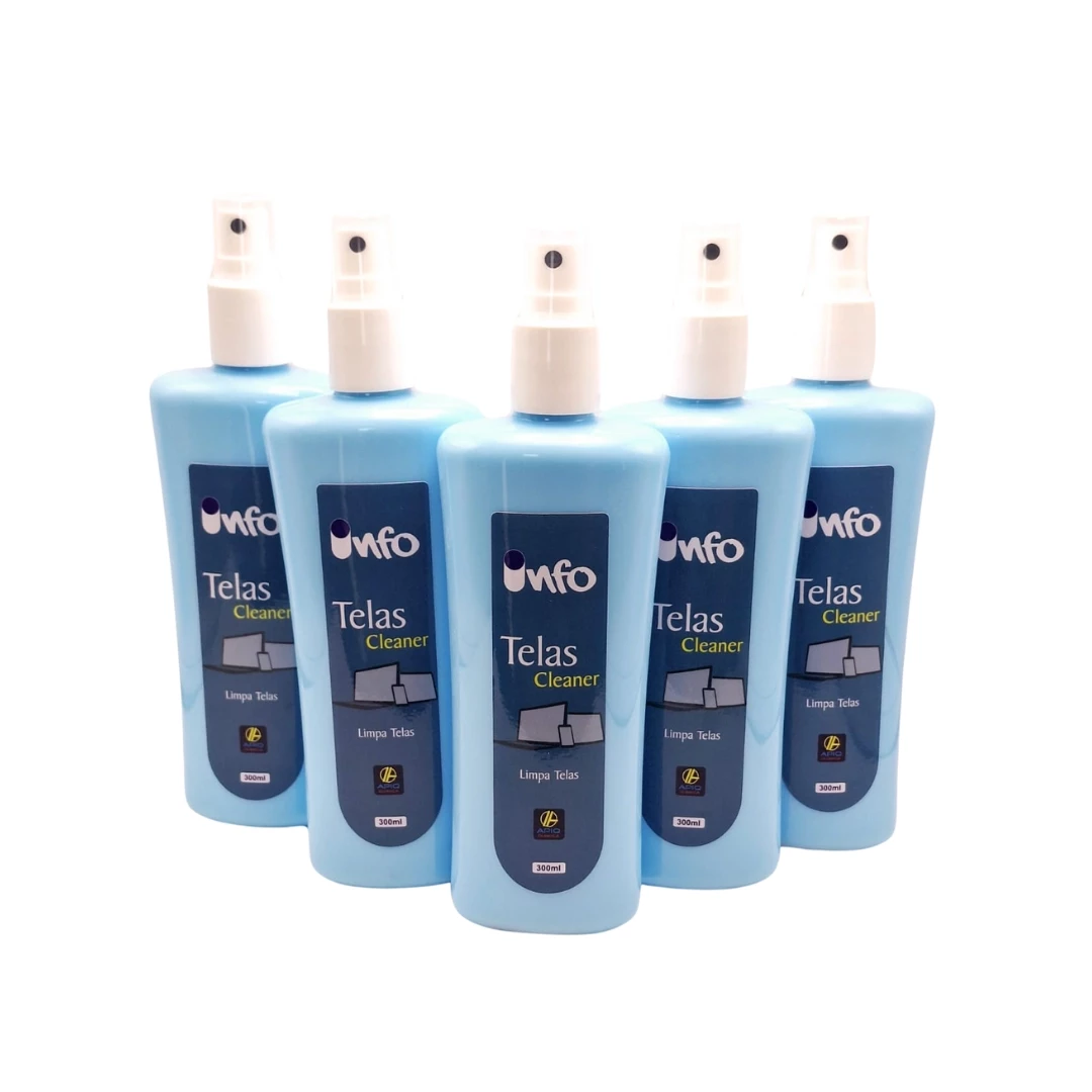 Apiq Tela - Limpeza de  telas 300 ml - Com 10 Unidade 