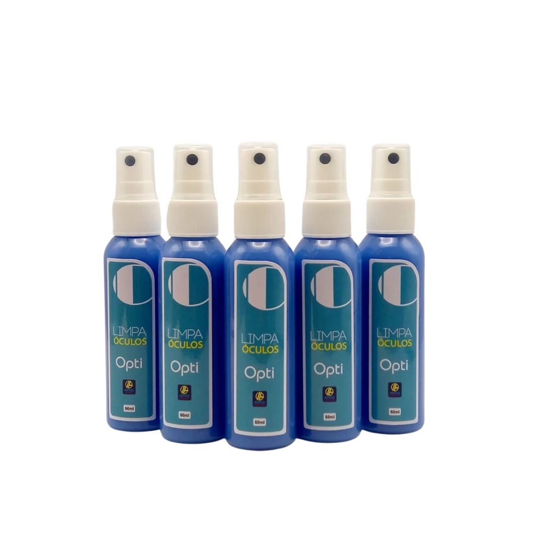 Apiq Opti - LIMPA OCULOS - Com PERFUME - 60 ML- Com 5 Unidade 